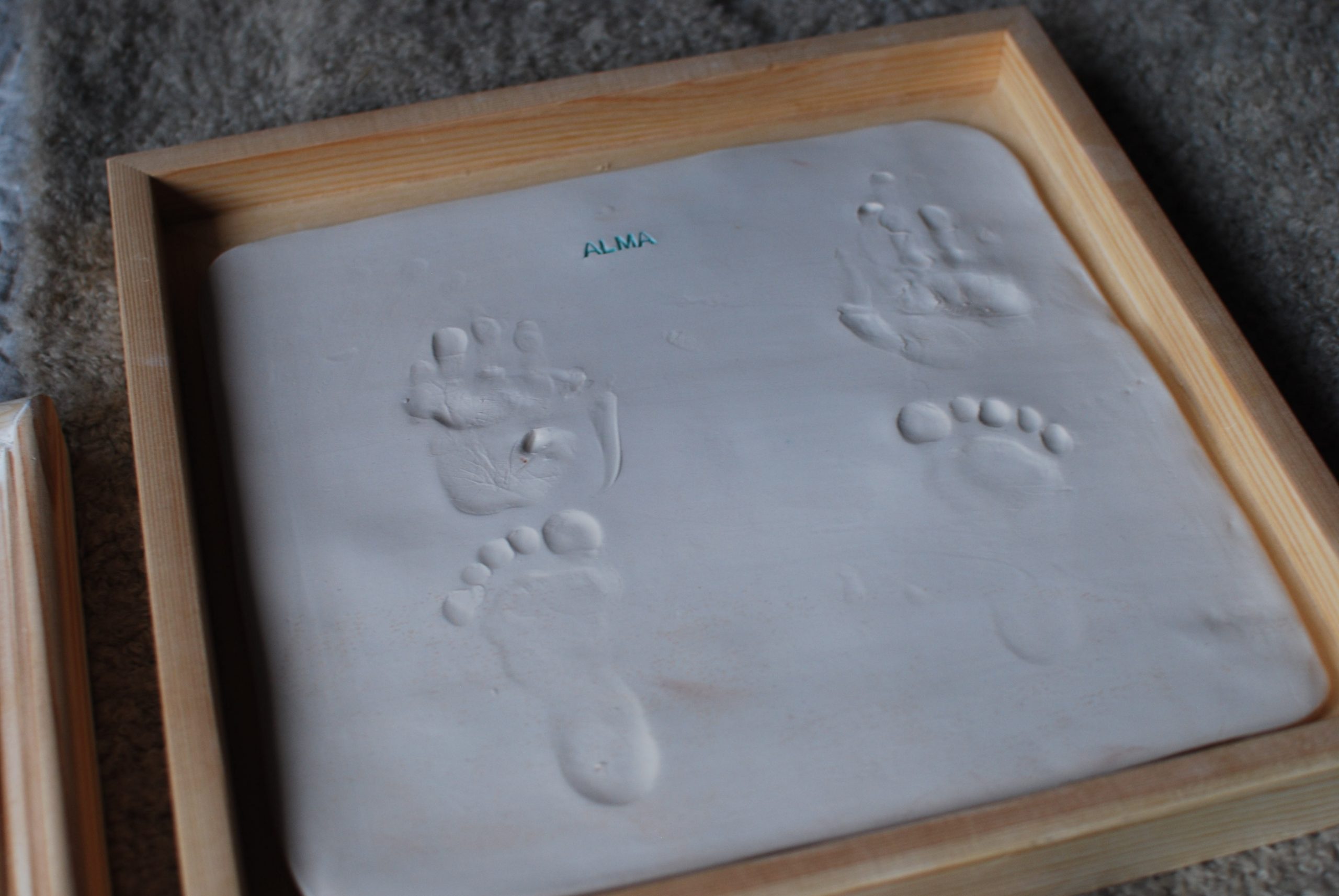 Azulejo con huellitas de bebé o mascota - Imagen 3