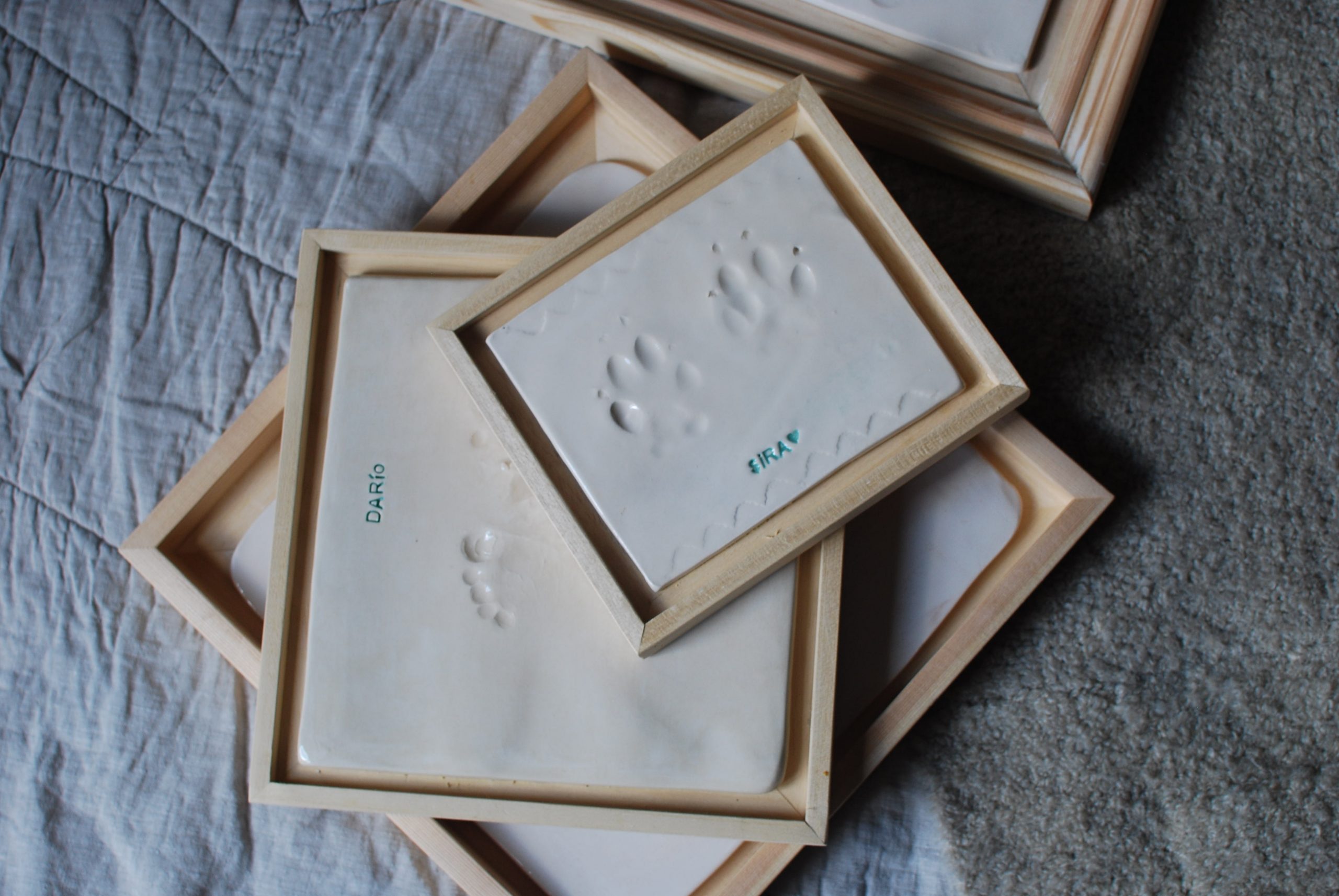 Azulejo con huellitas de bebé o mascota - Imagen 7